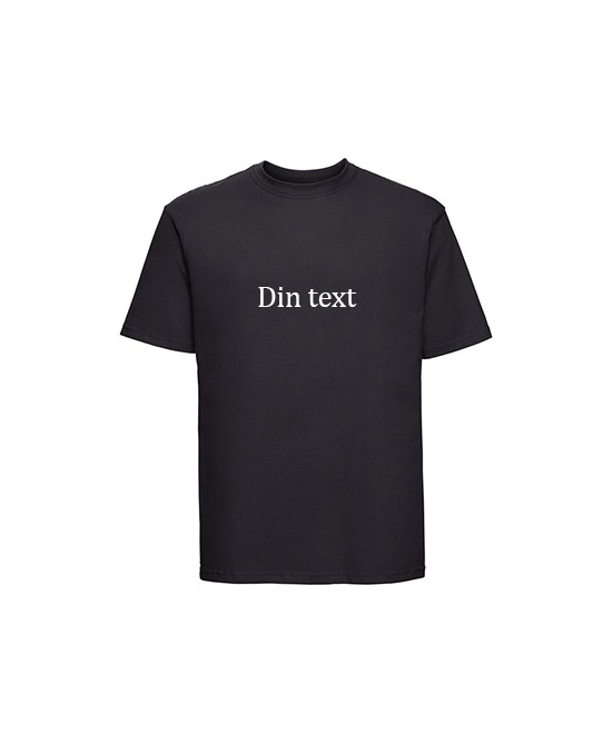 T-shirt med egen text - Swedshirt.se
