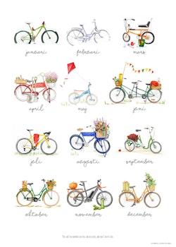 Cykelaffisch  (500x700mm)