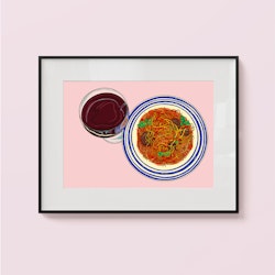 Vin & spaghetti