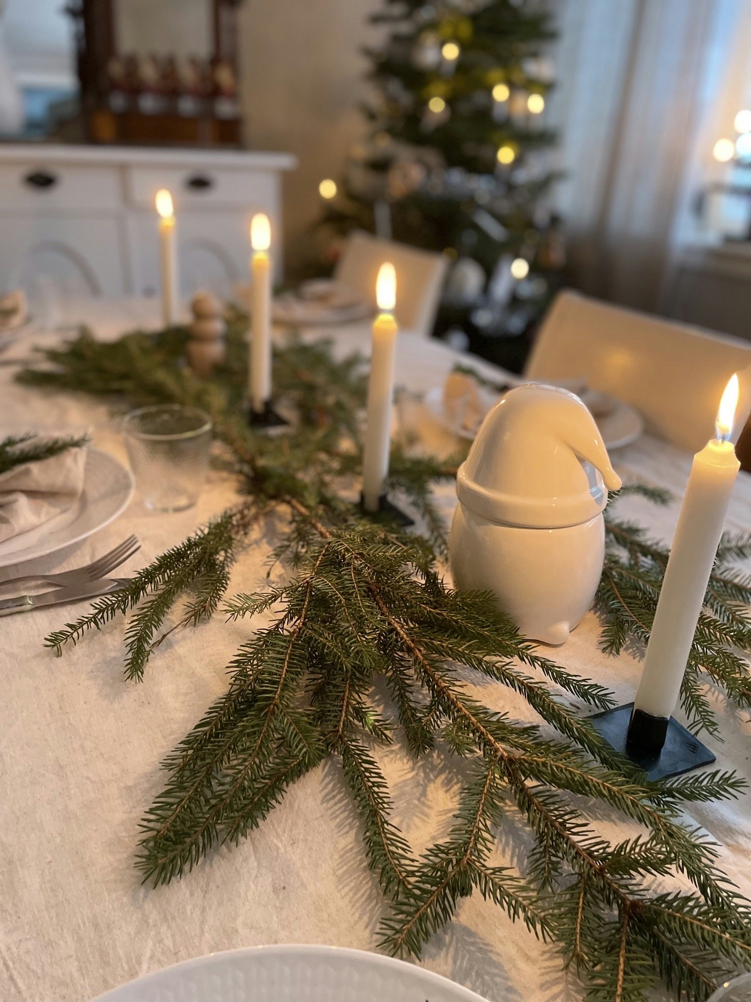 Stilrena bordsljusstaken
