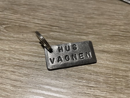Nyckelring i smide: Husvagnen