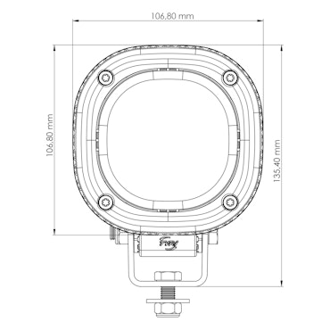 TYRI 1010 LED Arbetsbelysning 2500-4000lm