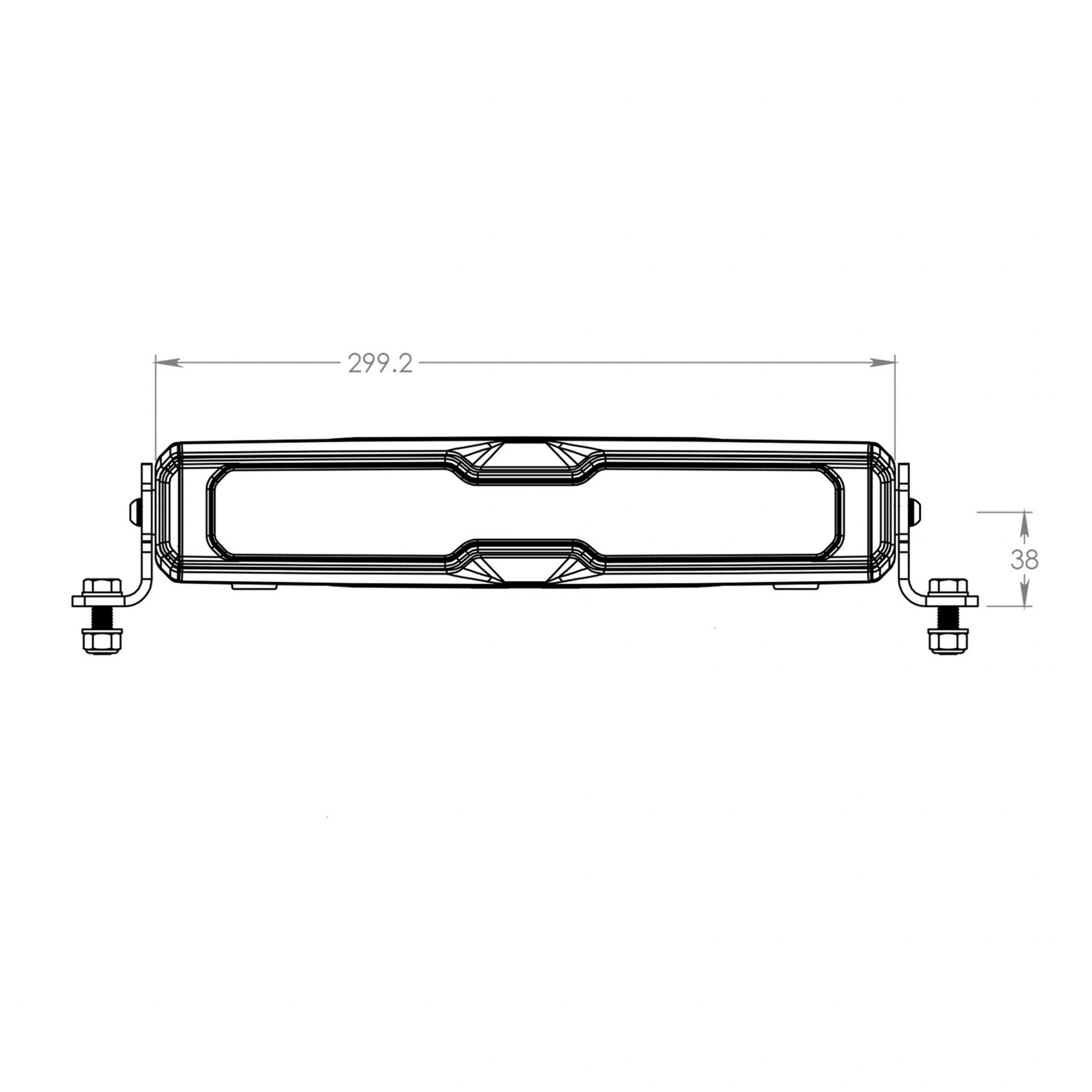 TYRI V12 Light Bar 4300lm