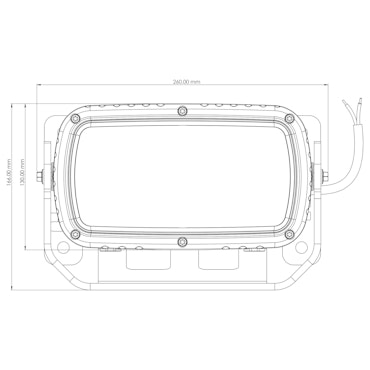 TYRI 1323 AC LED Arbetsbelysning