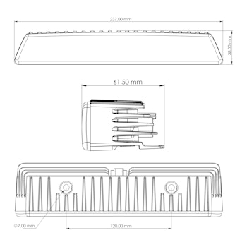 TYRI VL6 LED Arbetsbelysning