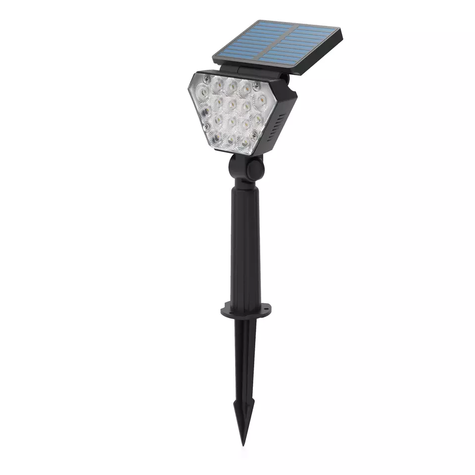Spotlight LED-strålkastare Solcell 2 PACK - ECOSTAR