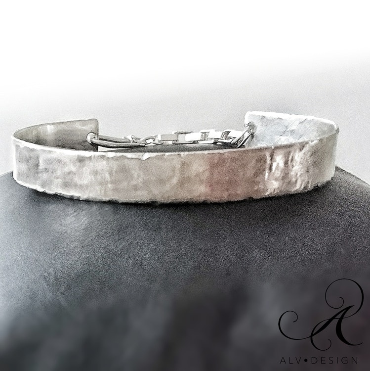 GRO armband i silver - Alv Design