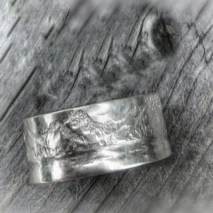 FJÄLL silverring