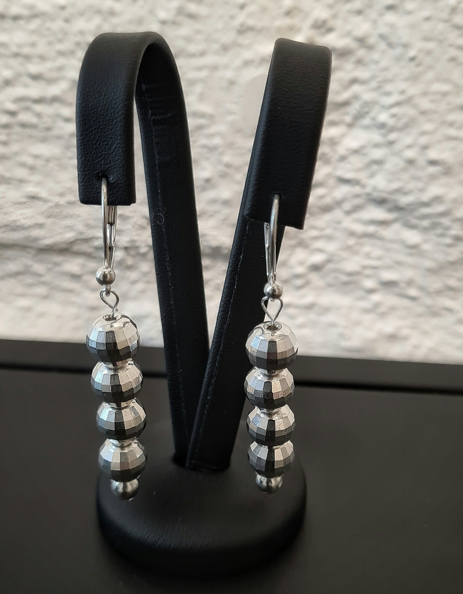 Gnistra Deluxe örhänge i sterlingsilver. Smycken i silver från Alv Design