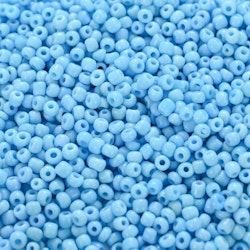 Seed Beads 2mm - Ljusblå