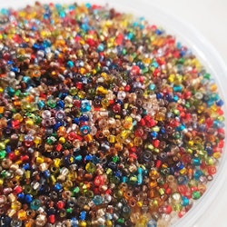500st Glaspärlor Seed Beads 2mm