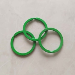 Nyckelring (3-pack) - Grön
