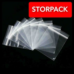 STORPACK! 100st Zip lås-påsar (5,7x7,6cm)