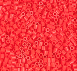 Rörpärlor 5mm Midi (500st) - Röd