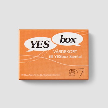 YESbox – kort för värdesamtal