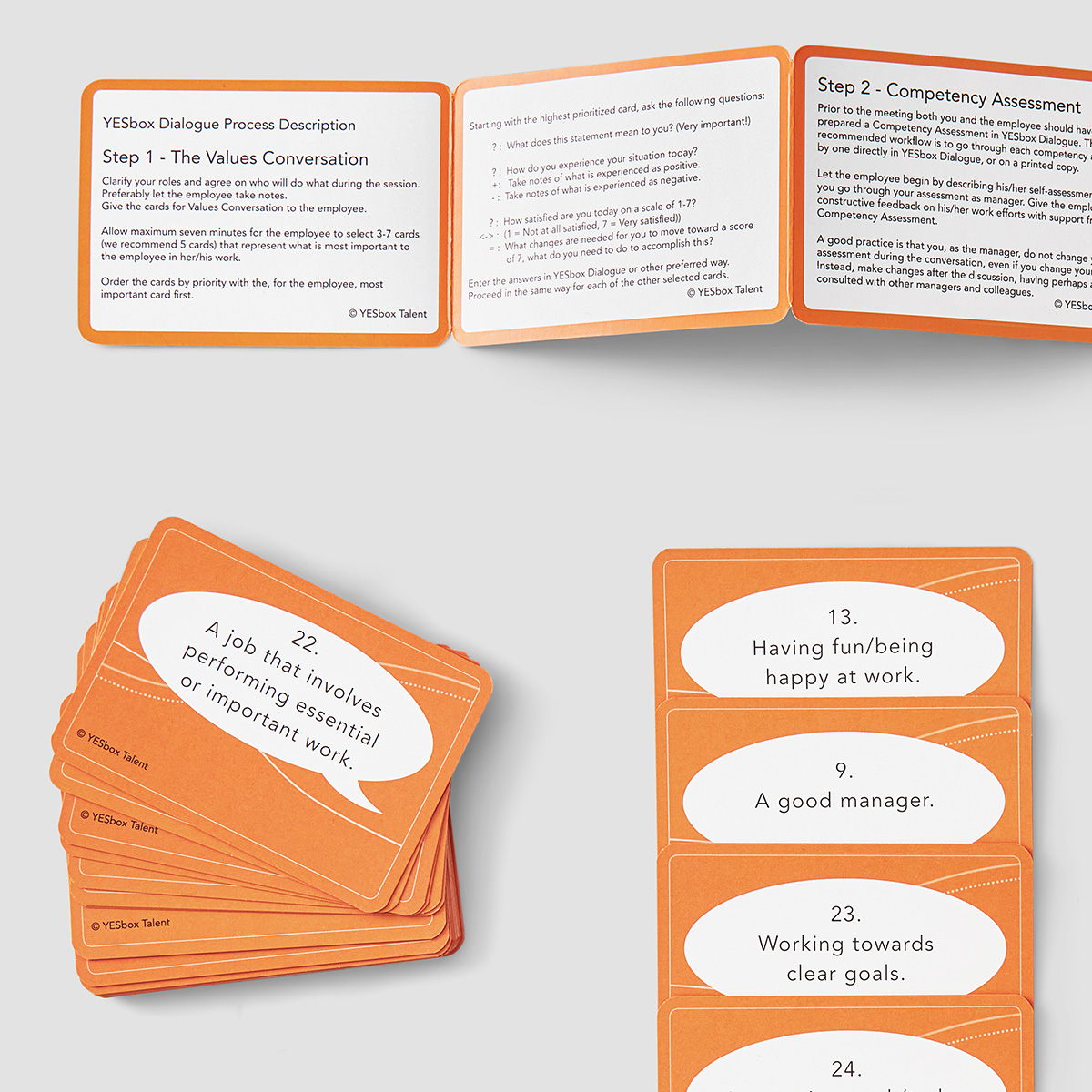 3 st YESbox – Cards for value conversations (spara 400 kr)
