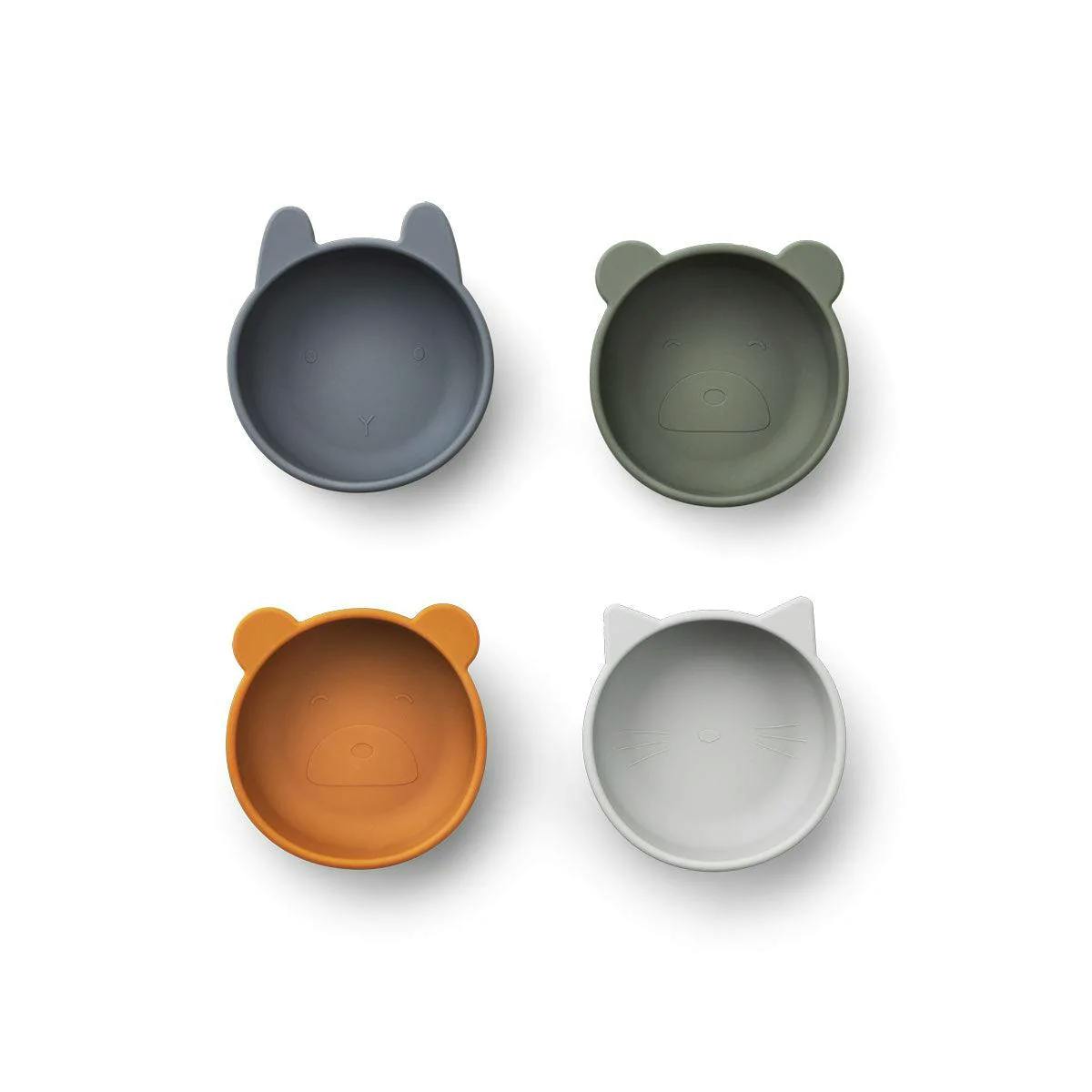 Liewood Iggy Silicone Bowls 4-pack