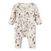 Name It Prematur Suit -  NBNWILLI LS SUIT Peyote Melange/Flowers