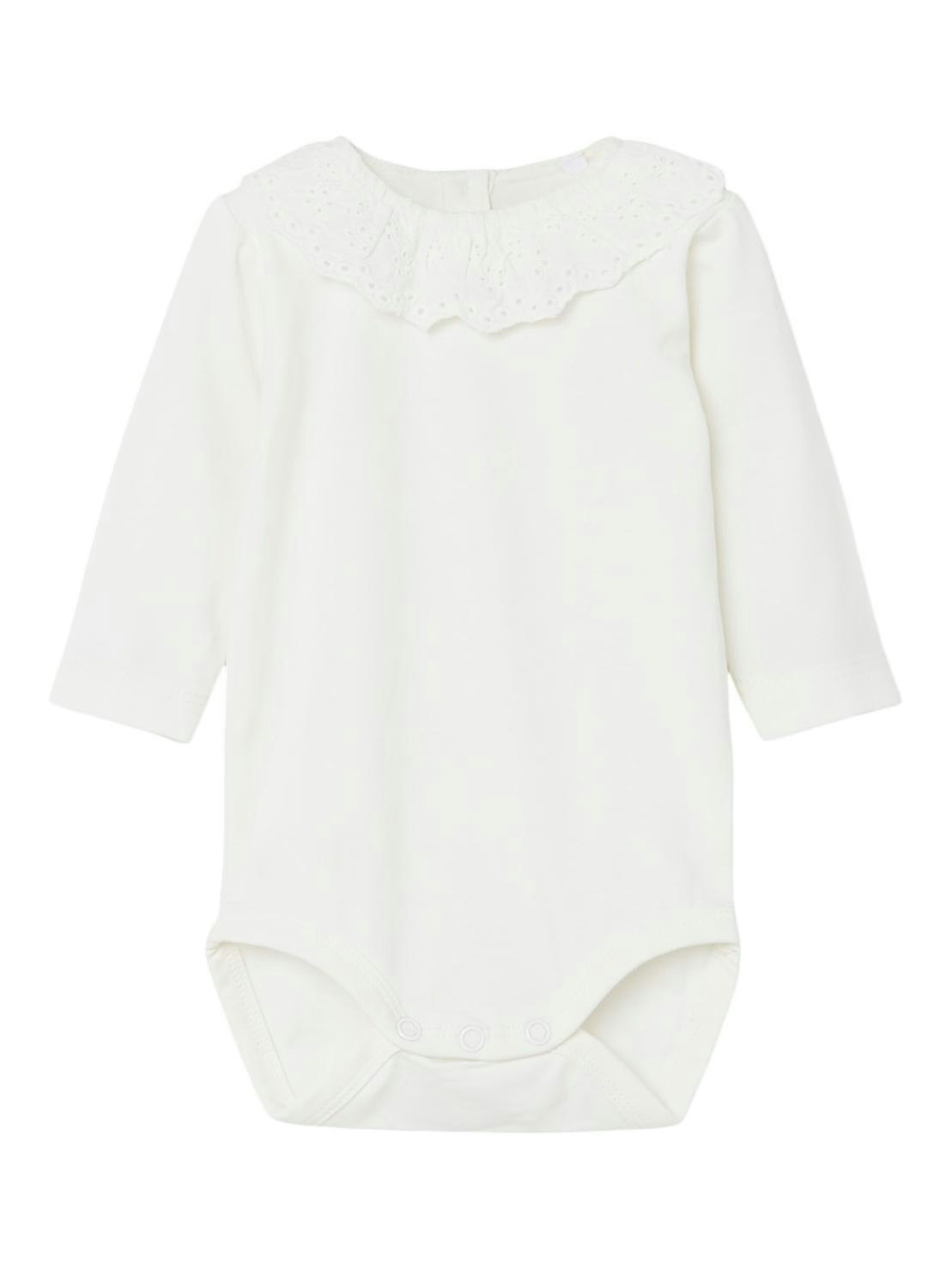 Name It Body - NBFFAUSIA LS BODY Bright White