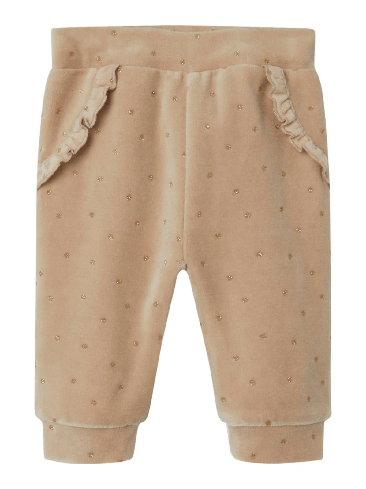 Name It Byxa -  NBFNOYA VEL PANT Oxford Tan