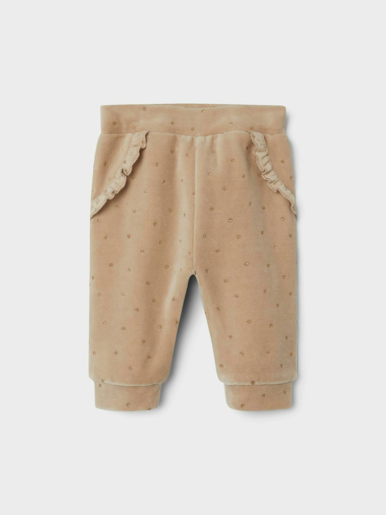 Name It Byxa -  NBFNOYA VEL PANT Oxford Tan