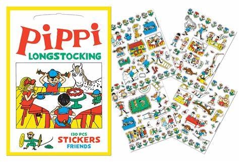 Pippi Långstrump Stickers