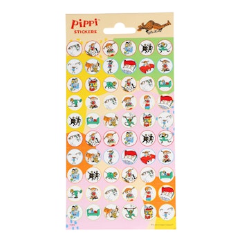 Hisab/Joker Sticker sheet Pippi Långstrump