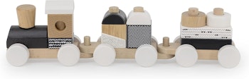 Label Label - Stacking Train - Black/white