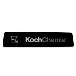 Registreringsskylt Koch-Chemie