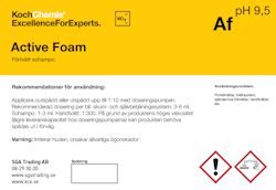 Koch-Chemie Etikett för Tomflaska