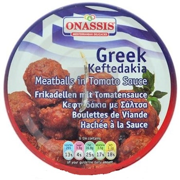 ONASSIS Grekiska köttbullar med tomatsås 280g