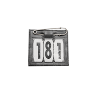 Kentucky Nummerlapp PVC Pin