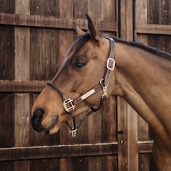 Kentucky Leather Rope Halter