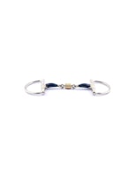 JumpIn D-ring "Blue Steel" med kopparringar 16mm tjockt