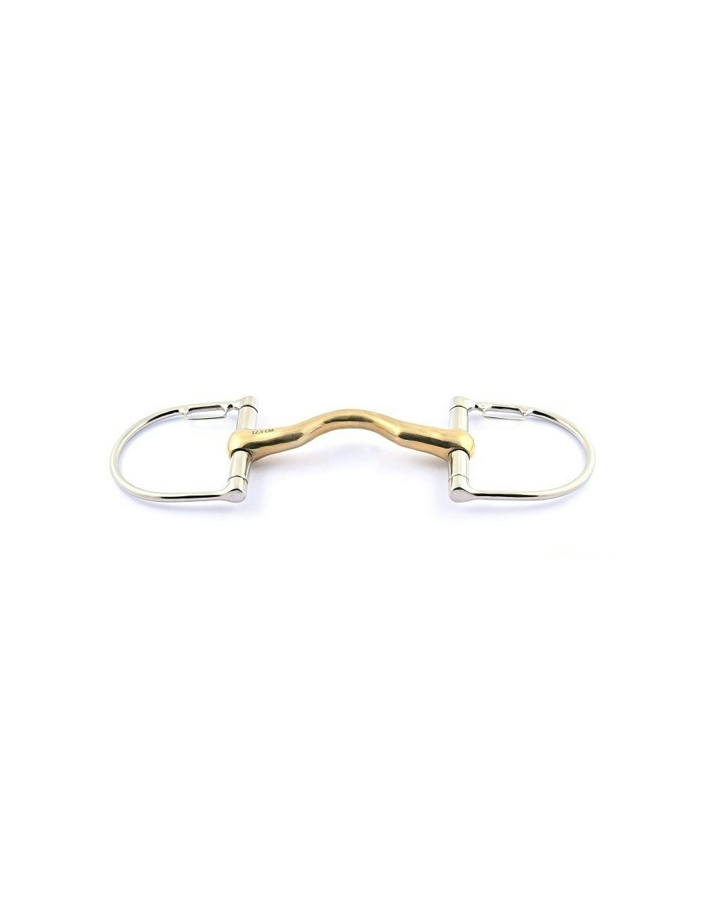 JumpIn D-ring, rakt med tungfrihet, 17mm tjockt