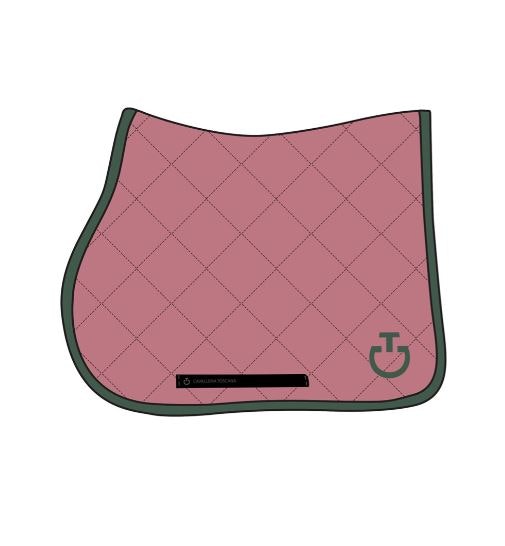 CT Diamond Quilted Jersey Jumping Sadel Pad