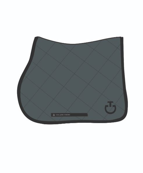 CT Diamond Quilted Jersey Jumping Sadel Pad