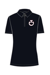 CT Comic Book Jersey S/S Zip Training Polo Junior