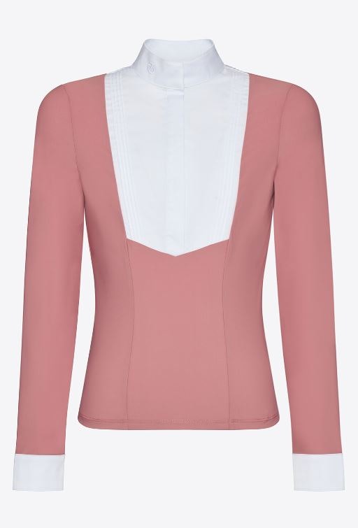 CT L/S tröja tävlingströja m/ haklapp junior