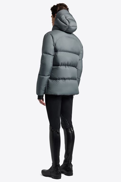 CT Hooded Down Vadderad Nylon Parka Unisex