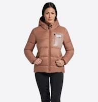 RG Nylon Quilted Hooded Puffer Jacka