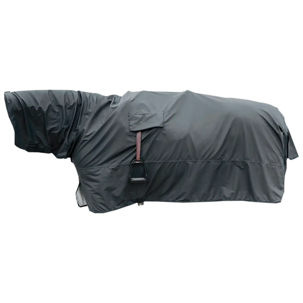 Kentucky Horse Raincoat Hurricane med hål för stigbyglarna