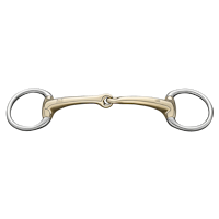 Dynamic RS Eggbutt bradoon 14 mm single jointed - Sensogan