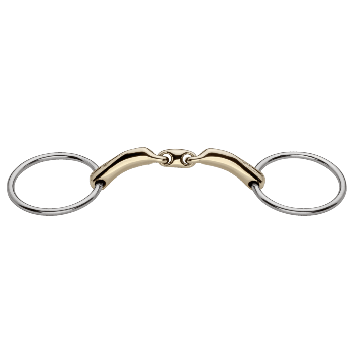 novocontact Loose Ring snaffle 14 mm double jointed - Sensogan