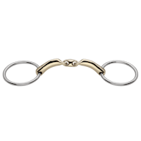 novocontact Loose Ring snaffle 14 mm double jointed - Sensogan