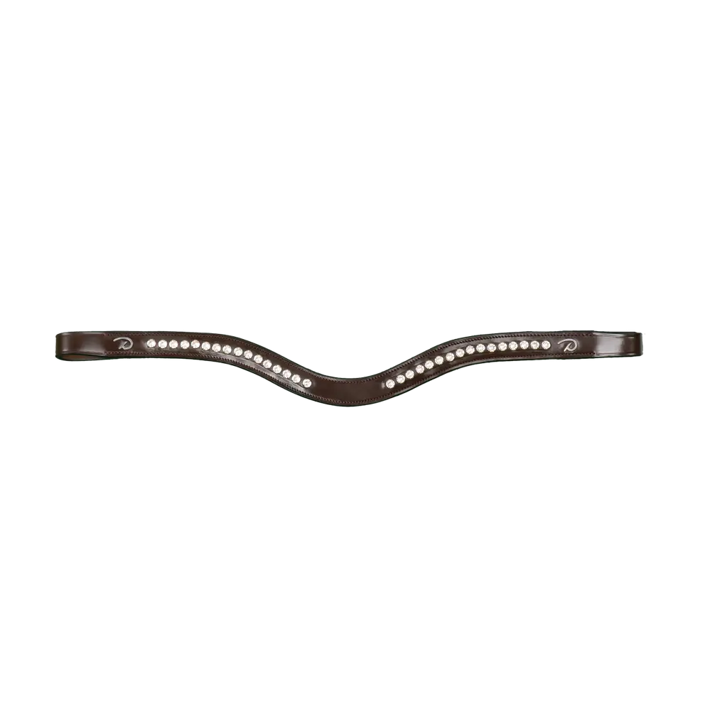 Dyon Halvt Swarovski V-format pannband N