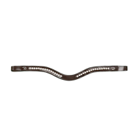 Dyon Halvt Swarovski V-format pannband N
