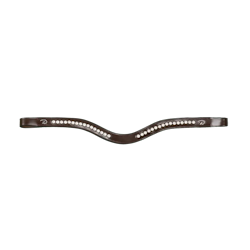 Dyon Halvt Swarovski V-format pannband N