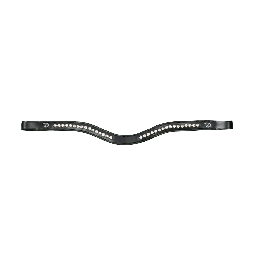 Dyon Halvt Swarovski V-format pannband N