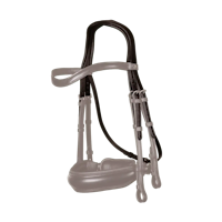 Dyon Headpiece med dubbelt träns "Dressyr"